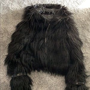 Killstar glampire fur jacket